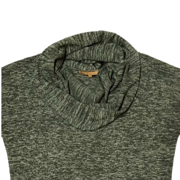 NBW Silvian Heach Heather Green Cowl Neck Lightweight Knit. Size XS - Picture 4 of 9